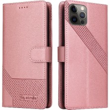 BDT Market Iphone 12 Için Flip Case Pro Max Premium Deri Kickstand Üç Kart (Yurt Dışından)