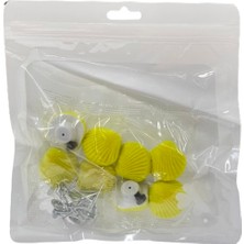 Elegantshop Nevresim Sabitleyici Yorgan Perde Çarşaf Sabitleme Kılıf Klips YNS05A