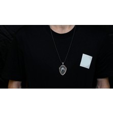 Emren Jewelry 925 Ayar Gümüş Spartan Kaskı Erkek Kolye