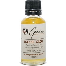 Gaia Natural Kayısı Çekirdeği Yağı 30 ml %100 Doğal