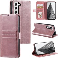 SZY Market Samsung Galaxy S22 Kickstand 6 Kart Yuvaları Için Flip Case Pu Deri Cüzdan (Yurt Dışından)