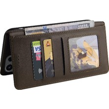 SZY Market Samsung Galaxy S23 Ultra Üç Kart Yuvaları Kickstand Premium Için Flip Case (Yurt Dışından)