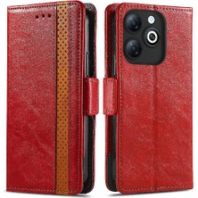 SZY Market Infinix Akıllı 8 Cüzdan Iş Ekleme Çoklu Kart Yuvası Için Flip Case (Yurt Dışından)