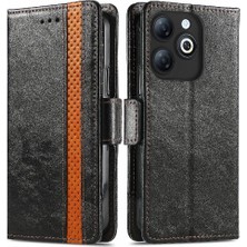 SZY Market Infinix Akıllı 8 Cüzdan Iş Ekleme Çoklu Kart Yuvası Için Flip Case (Yurt Dışından)