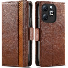 SZY Market Infinix Akıllı 8 Cüzdan Iş Ekleme Çoklu Kart Yuvası Için Flip Case (Yurt Dışından)