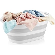 Decorland Katlanabilir Silikon Çamaşır Sepeti 25 Litre