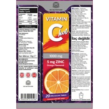 Supercharger Sc Vitamin C + Çinko + Vitamin D3 20Lİ Hot Efervesan