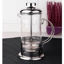 Yenimiyeni French Press Cam Üzeri Çelik Kaplama Lüx 350 ml
