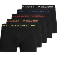 Jack & Jones Jacblack Frıday Erkek 5 Li Siyah Boxer Seti 12242494 V3