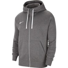 Nike Dry Park Hoodie Full Zip K Gri Erkek Kapüşonlu Sweat CW6887-071 V4