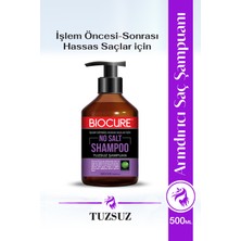 Biocure Tuzsuz Şampuan - Arındırıcı Günlük Saç Bakım Şampuanı / Parabensiz 500ML.