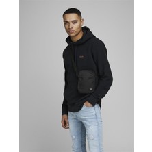 Jack & Jones JACJAMIE Küçük Çapraz Omuz Çantası Siyah 12158443 v5