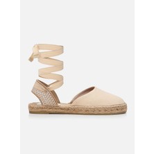 Su Espadril Floran Ekru Kadın Espadril Sandalet