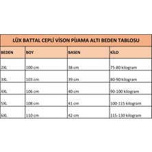 Altınay Lüx Battal Beden Cepli Viskon Yazlık Pijama Altı ZE17