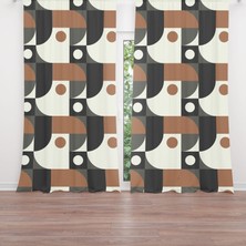 A2ZTR Dijital Baskılı Fon Perde Iki Kanat