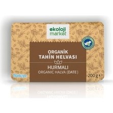 Ekoloji Market Tahin Helvası Hurmalı 200 gr