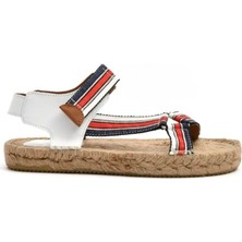 Su Espadril Yoan Beyaz Kadın Espadril Sandalet