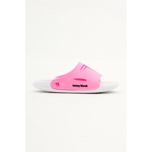 Tonny Black Çocuk Unisex Pembe Logolu Poıli Taban Terlik