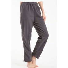 Lady Time Lüx Polar Cepli Kışlık Kadın Pijama Altı Tek Alt Ra1