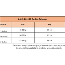 Altınay Ip Askılı Çiçek Motifli Saten Gecelik