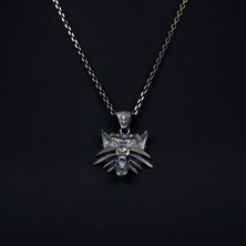 Emren Jewelry 925 Ayar Gümüş Witcher Erkek Kolye