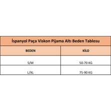 Altınay Ispanyol Paça Cepsiz Viskon Kadın Pijama Altı Is2