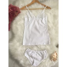 Altınay Lilitime 523 Dantelli Kadın Külot Atlet Takım