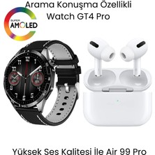 Sanal Ticaretiniz Gt 4 Pro Akıllı Saat ve Air 99 Pro Bluetooth Kulaklık