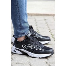 Lotto Athens Erkek Siyah Beyaz Sneaker Günlük Spor Ayakkabı V10