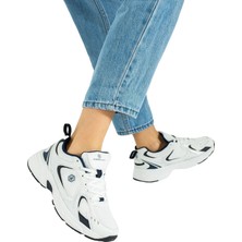 Hammer Jack Songa Unisex Beyaz Laci Spor Ayakkabı 530 Mod Kauçuk Taban Düz Bağcıklı