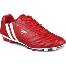 Jump 13256 Fg Kırmızı Futbol Krampon Ayakkabı V3