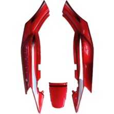 Motosvn Honda Cbf 150 Sele Altı Kapak 3 Lü Takım Kırmızı