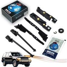 İdeal Otomotiv Jeep Grand Cherokee 1 Zj 1991-1999 Için Sunroof Kızak Dişli Tamir Seti & Grease Yağı