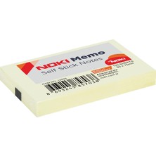 Noki Memo 50 x 75 mm Yapışkanlı Not Kağıdı 100 Yaprak Sarı 12 Adet 12006