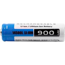 Orion 14500L 3.7V 900MAH Aa Li-Ion Şarj Edilebilir Kalem Pil