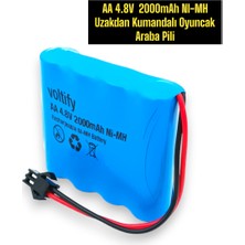 Voltify 4.8V | 2000 Mah | Aa | Ni-Mh | Oyuncak Araba Pili