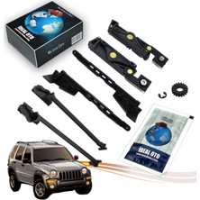 İdeal Otomotiv Jeep Cherokee 2 Kj 2001-2008 Için Sunroof Kızak Dişli Tamir Seti & Grease Yağı