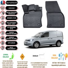 Kalite Oto Volkswagen Caddy Panelvan 2023 Model 4d Havuzlu Paspas (2 Parça)