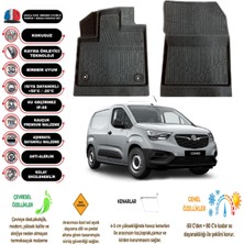 Kalite Oto Opel Combo 2022 Model Panelvan 4d Havuzlu Paspas (2 Parça)