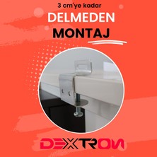 Dextron Tüm Tv'lere Uyumlu, Güvenlik Halkalı, Metal Aksamlı, Y Tipi Deprem Tv Güvenlik Kiti