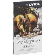 Lyra Rembrandt Polycolor Pencils Metal Kutulu 12'li Kuru Boya Kalem Seti