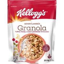 Kellogg's Şeker İlavesiz Granola Kajulu, Kabak Çekirdekli ve Turna Yemişli 250 G