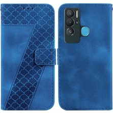 BDT Boutique Tecno Pova Neo Flip Folio Kapak Için Telefon Kılıfı Pu Deri Cüzdan Kabartmalı (Yurt Dışından)