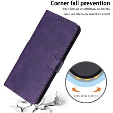 Google Piksel 8 Pro Saf Renk Kickstand Pu Deri ile Flip Case (Yurt Dışından)