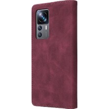 BDT Boutique Xiaomi 12T Flip Kapak Için Flip Case Darbeye Deri Kılıf Cüzdan Basit (Yurt Dışından)