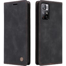 BDT Boutique Xiaomi Redmi Not 11 Için Flip Case 5g Cüzdan Deri Kılıf Kapak Çevirin (Yurt Dışından)