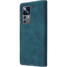 BDT Boutique Xiaomi 12T Flip Kapak Için Flip Case Darbeye Deri Kılıf Cüzdan Basit (Yurt Dışından)