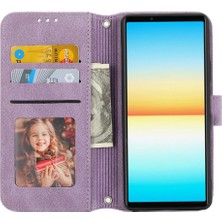 BDT Boutique Sony Xperia 10 V Darbeye Koruyucu Pu Deri Cüzdan Için Flip Case (Yurt Dışından)