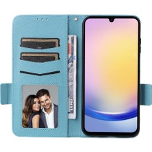 BDT Boutique Samsung Galaxy A25 5g Manyetik Cüzdan Kart Yuvaları Tutucu Pu Yan (Yurt Dışından)