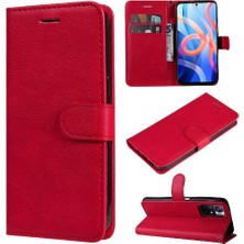 BDT Boutique Xiaomi Redmi Not 11 Için Flip Case 5g Klasik Düz Renk Iş Cüzdan (Yurt Dışından)